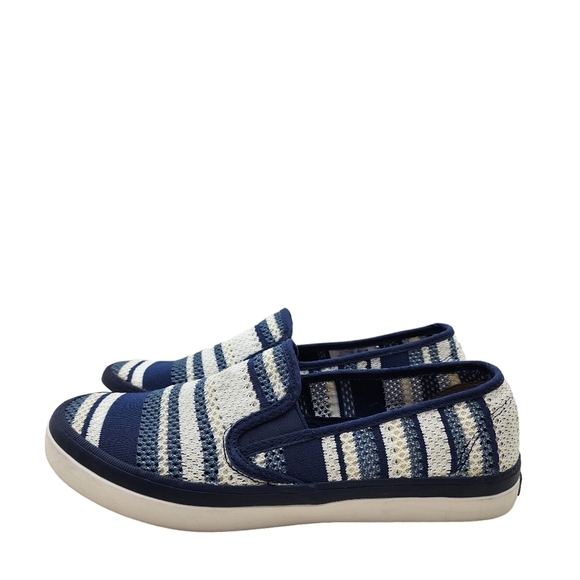 Sperry Women's Seaside Striped Knit Slip On Sneaker - 8.5 - Picture 2 of 9